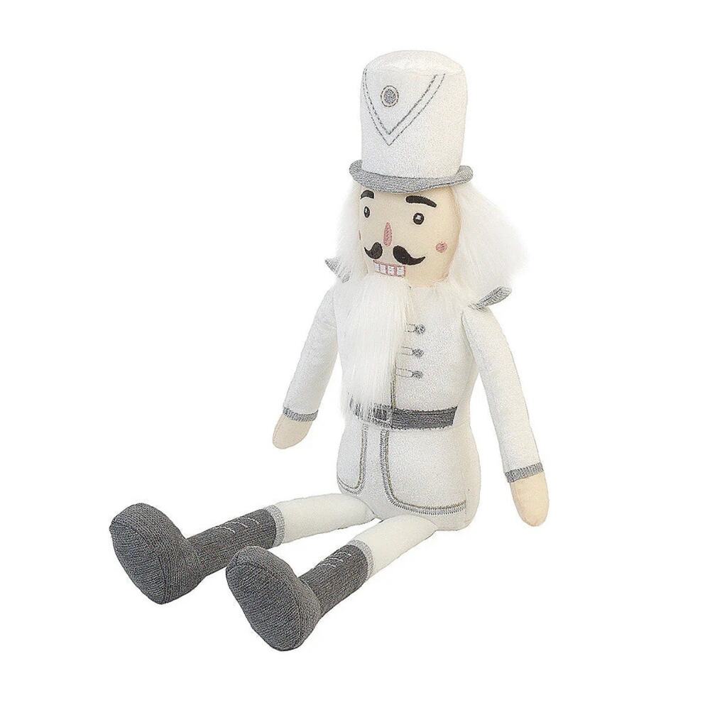 NEW Mon Ami Nutcracker Holiday Shelf Sitter Plush, NWT